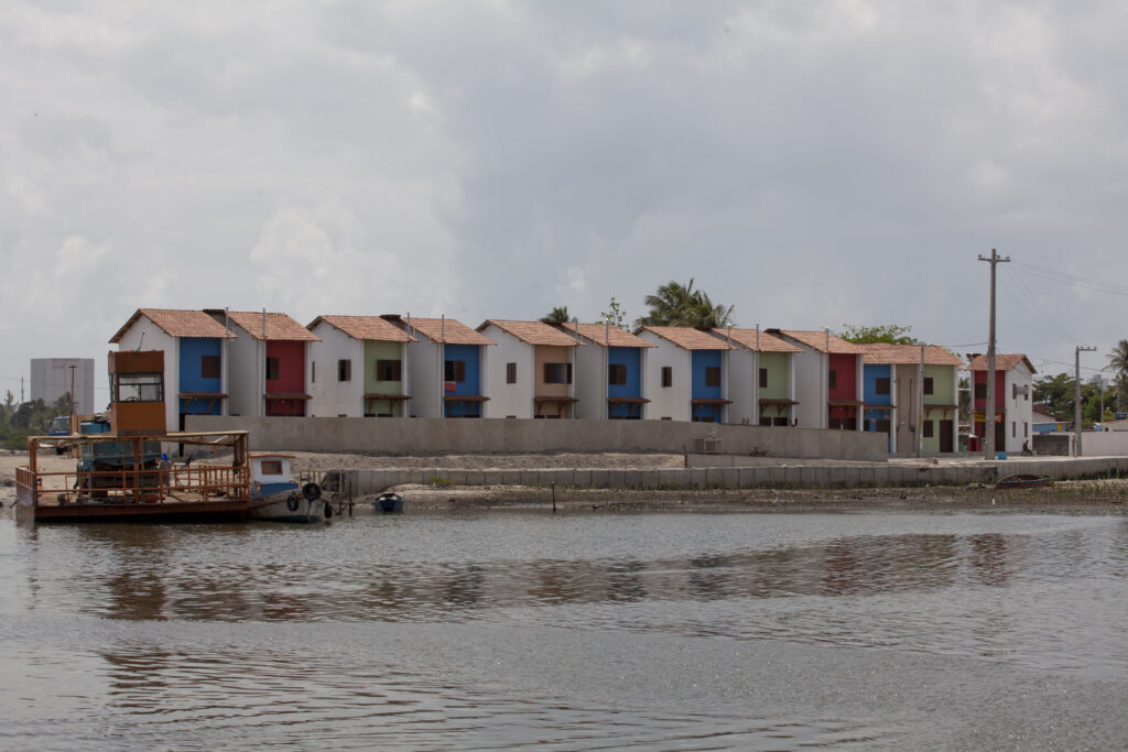 Assunto: Construção Civil - Novo conjunto habitacional na Ilha de Deus  / Local: Recife - Pernambuco / Data: 14/10/2010